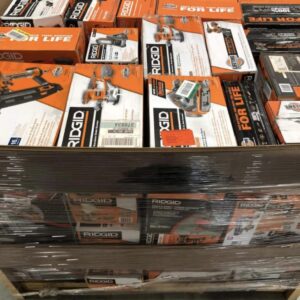 Bulk Ridgid Tool Pallets