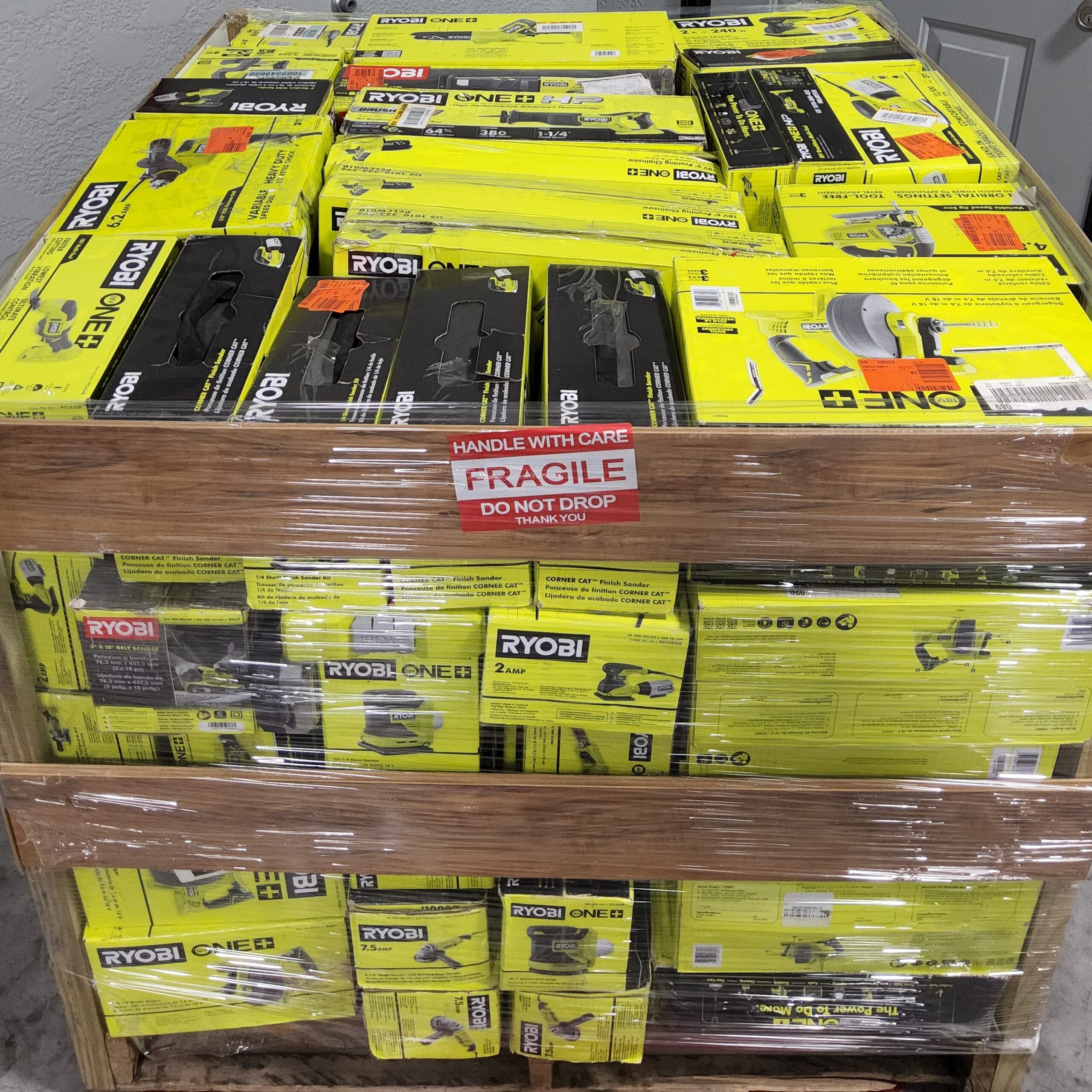 Ryobi Tools Wholesale Liquidation Pallets