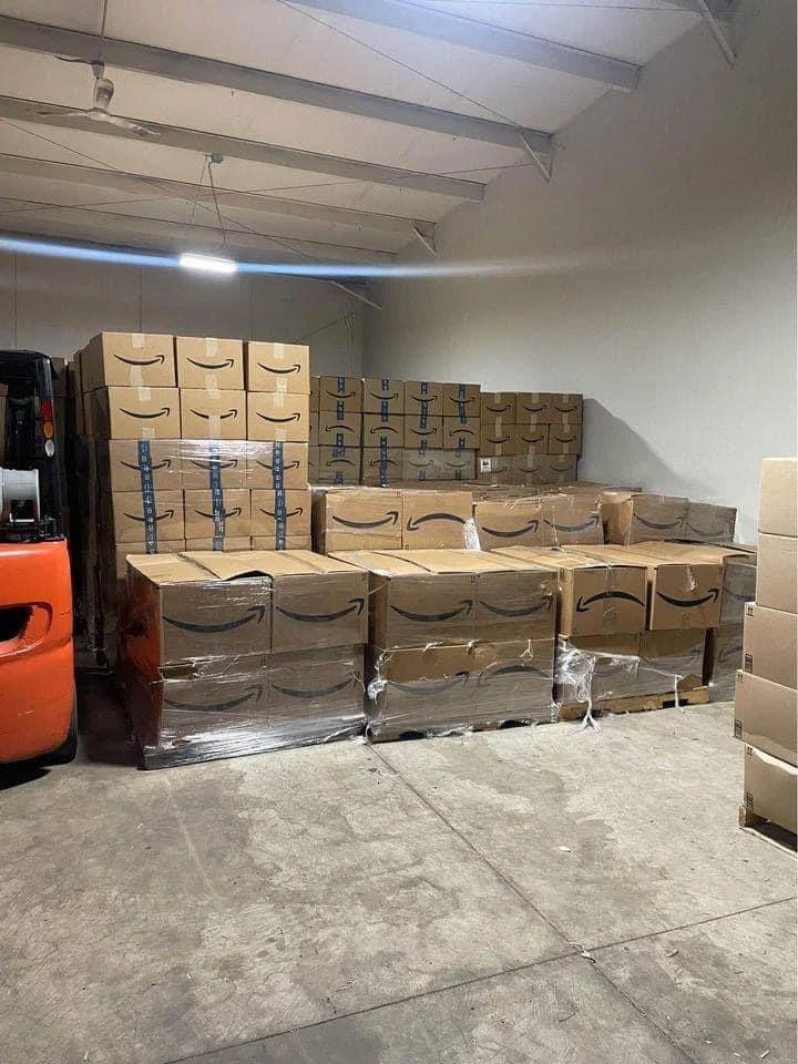Amazon boxes-Warehouse Pallet Liquidators