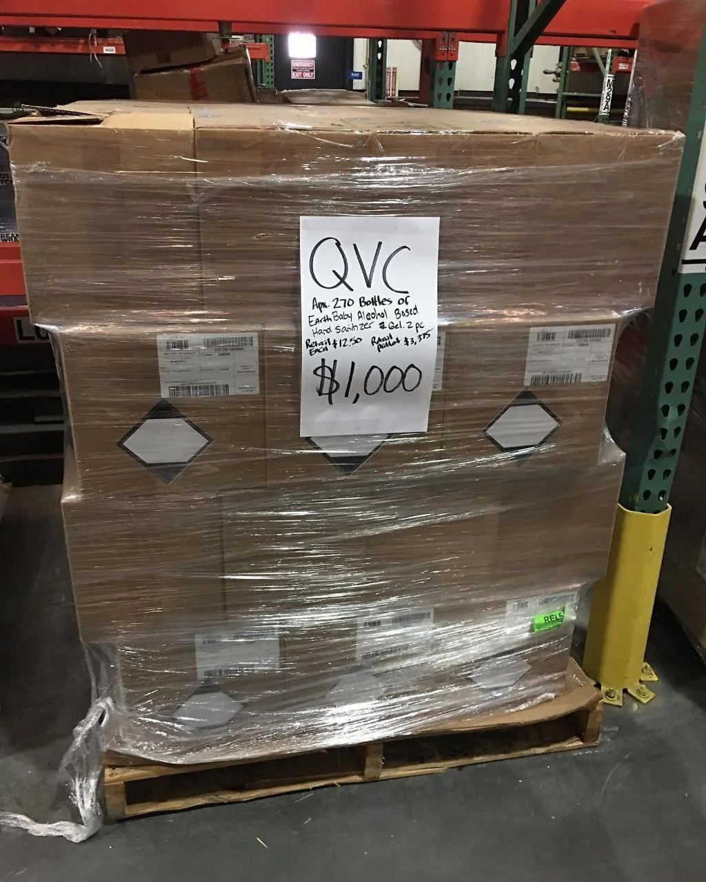 QVC Mixed Merchandise Pallets