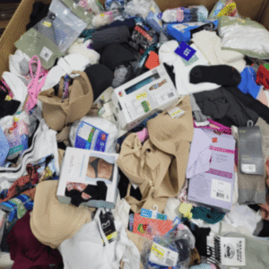 TGT APPAREL Undergarments Truckload YOUR COST = $0.60 to $0.80 per unit 24 pallets Average of 2,000-2,500 pieces per gaylord (depending on season/mix) Assorted BRAND NEW clothes for WOMEN, MEN, and CHILDREN